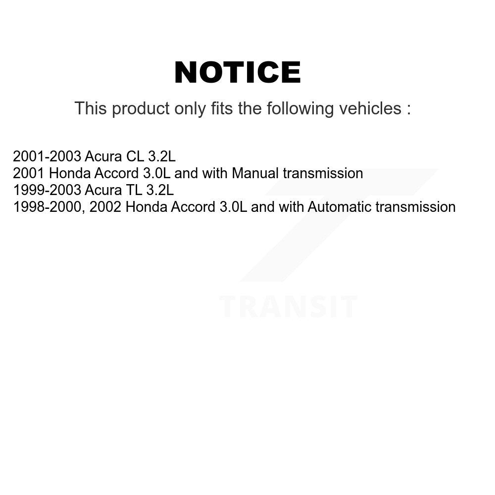 Front Left CV Axle Shaft NCV-HO36533 For Honda Accord Acura TL CL