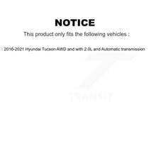 Charger l'image dans la galerie, Front Right CV Axle Shaft NCV-HY37110 For 16-21 Hyundai Tucson AWD with 2.0L Automatic transmission