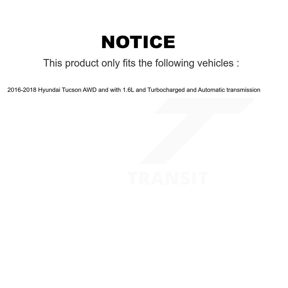 Front Left CV Axle Shaft NCV-HY37114 For 2016-2018 Hyundai Tucson OEM# 49500D3100