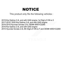 Load image into Gallery viewer, Front Right CV Axle Shaft For Hyundai Sonata Kia Optima NCV-HY71001