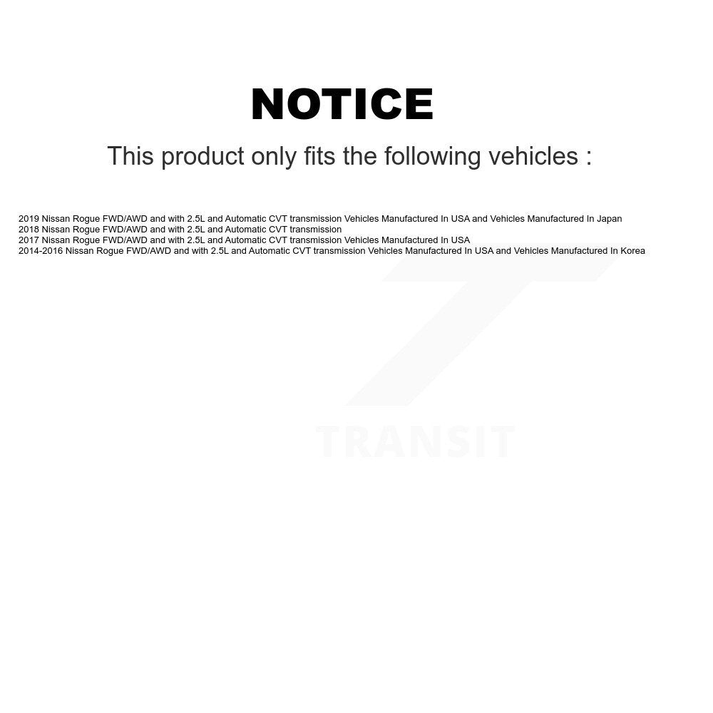 Front Left CV Axle Shaft For Nissan Rogue NCV-NI53051