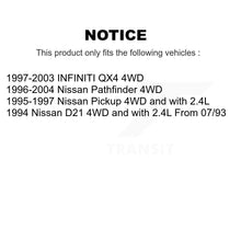Charger l'image dans la galerie, Front CV Axle Shaft NCV-NI53128 For Nissan Pathfinder INFINITI QX4 Pickup D21