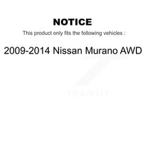 Charger l'image dans la galerie, Front Right CV Axle Shaft NCV-NI53994 For 2009-2014 Nissan Murano AWD