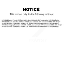 Charger l'image dans la galerie, Rear CV Axle Shaft For Subaru Crosstrek Forester Legacy OEM Style Design