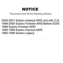 Charger l'image dans la galerie, Front CV Axle Shaft NCV-SB66037 For Subaru Legacy Impreza Forester