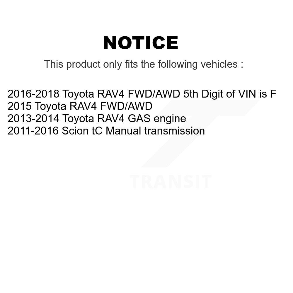 Front Left CV Axle Shaft For Toyota RAV4 Scion tC NCV-TO69069