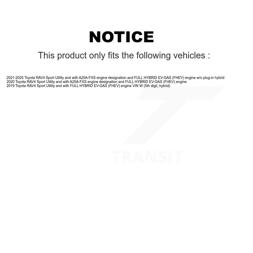 Front Right CV Axle Shaft NCV-TO69224 For Toyota RAV4