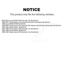 Charger l'image dans la galerie, Front CV Axle Shaft NCV-TO69530 For Toyota Camry Lexus RX300 Solara ES300 Avalon IBJ Bolt-On