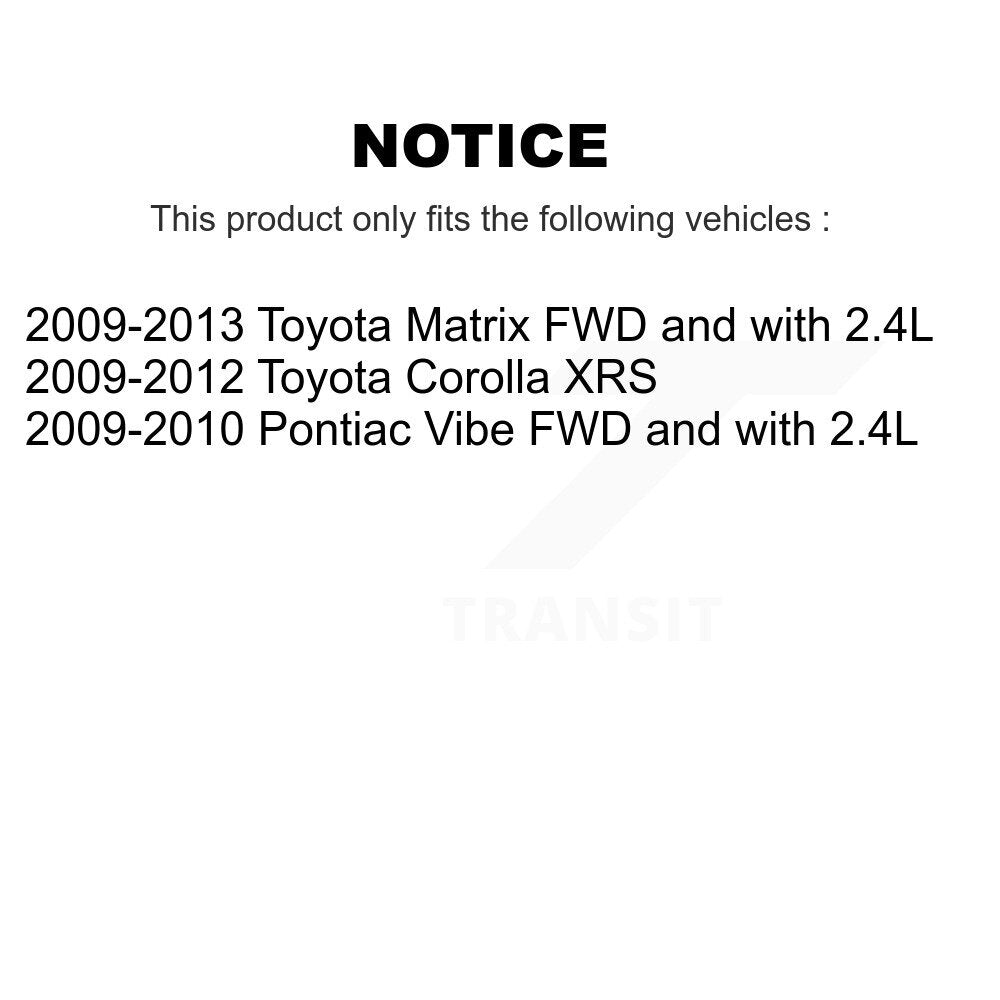 Front Left CV Axle Shaft For Toyota Corolla Matrix Pontiac Vibe NCV-TO69537