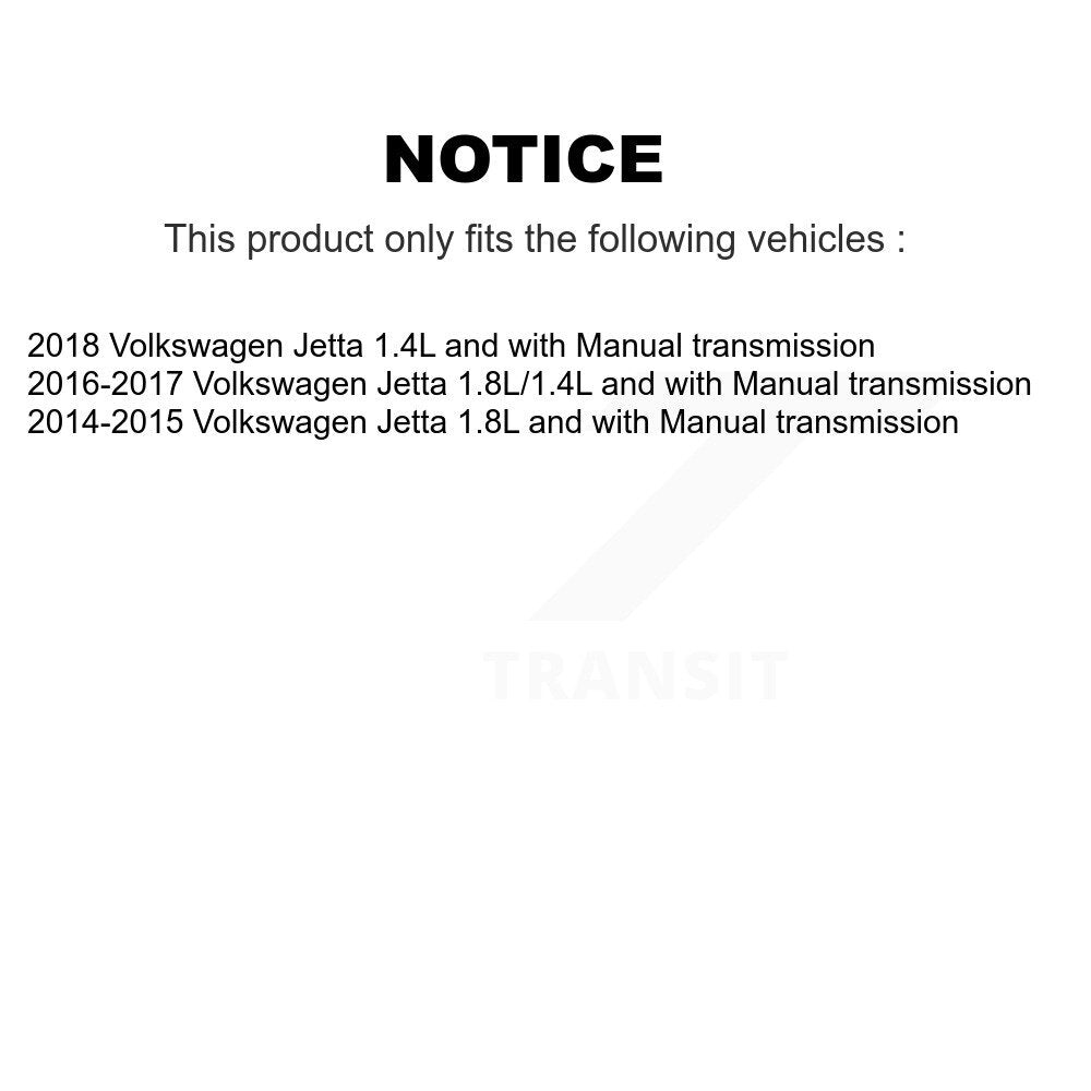Front Right CV Axle Shaft NCV-VW72024 For Volkswagen Jetta OEM# 5C0407272AT