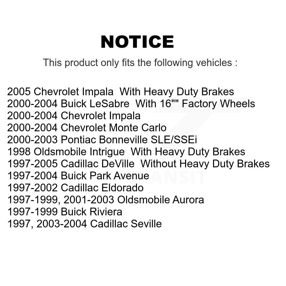 Front Right Brake Caliper For Chevrolet Impala Buick Cadillac LeSabre DeVille