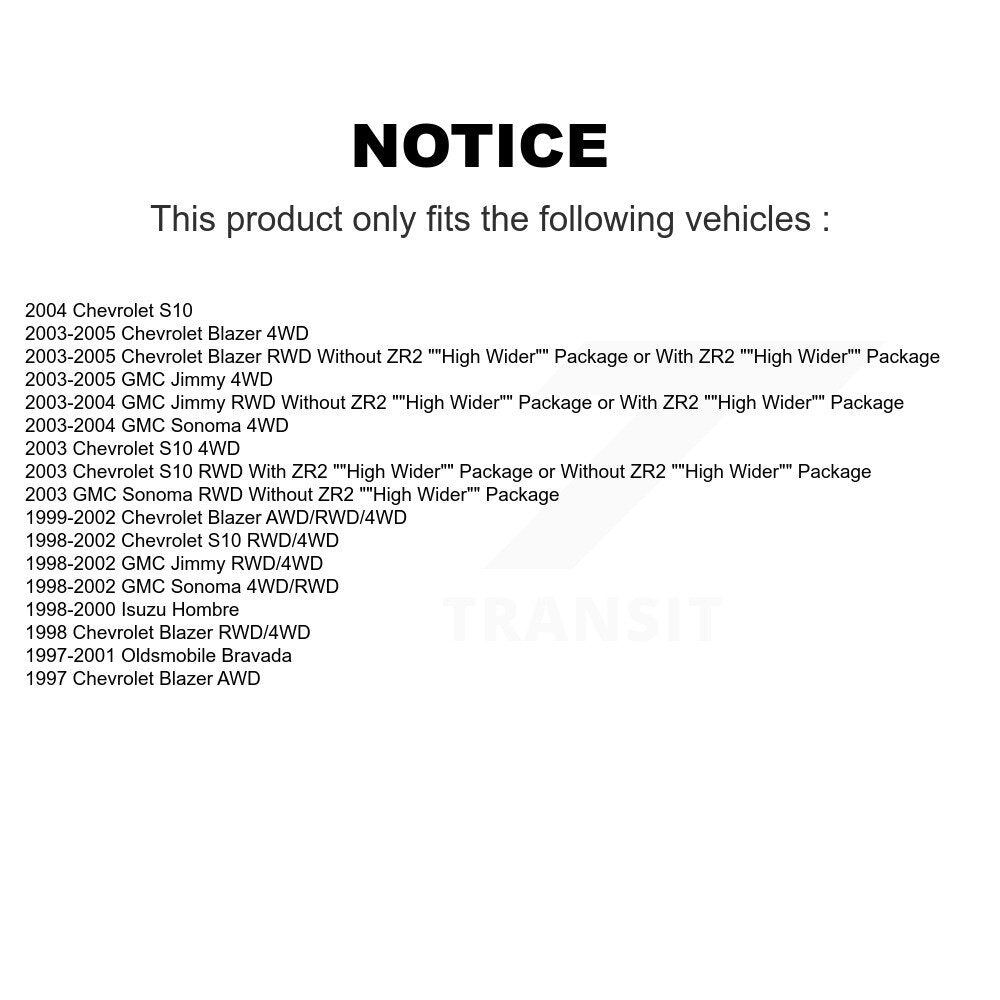 Rear Disc Brake Caliper For Chevrolet GMC Blazer S10 Jimmy Sonoma Isuzu Hombre