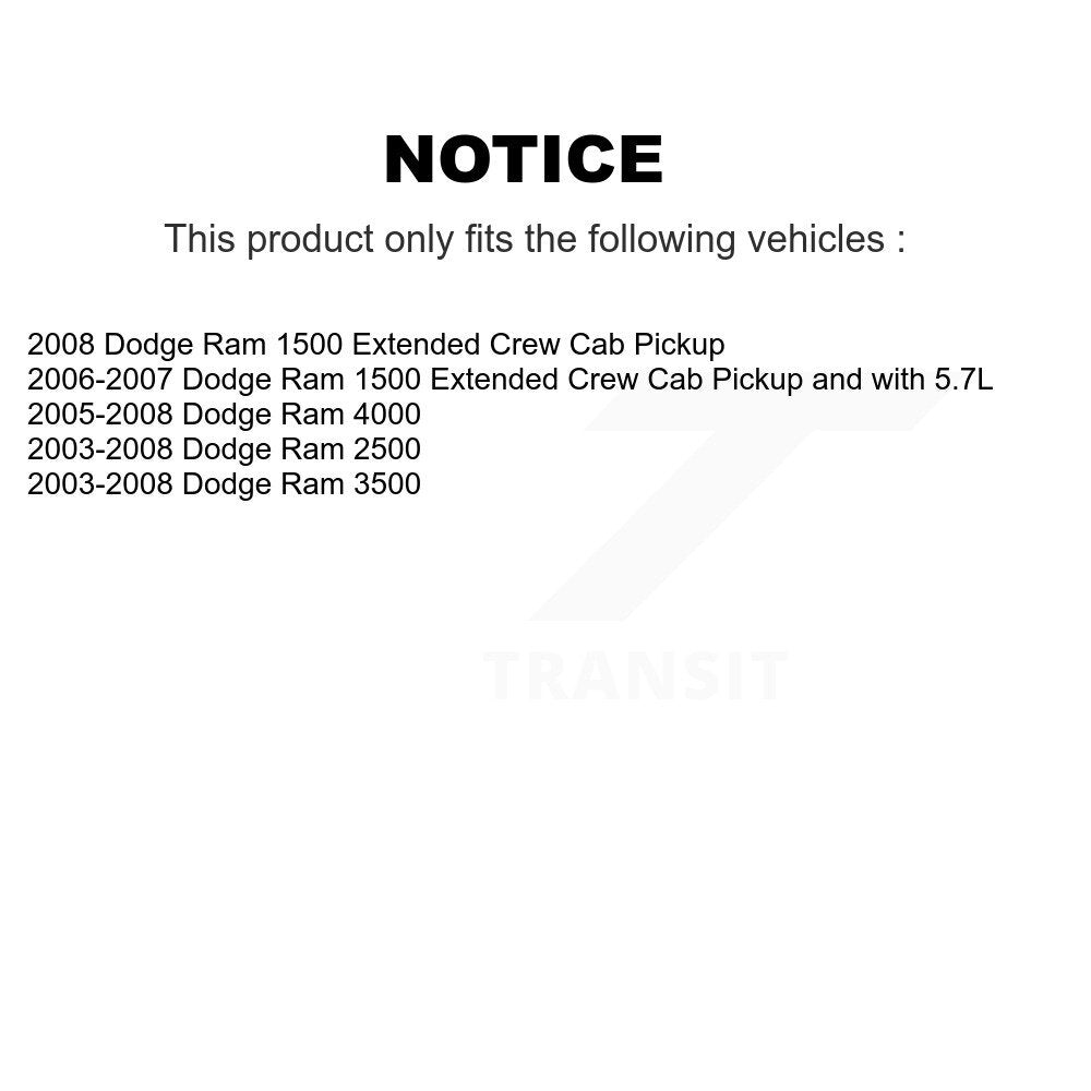 Front Left Disc Brake Caliper For Dodge Ram 1500 3500 2500 4000 SLC-18B4891