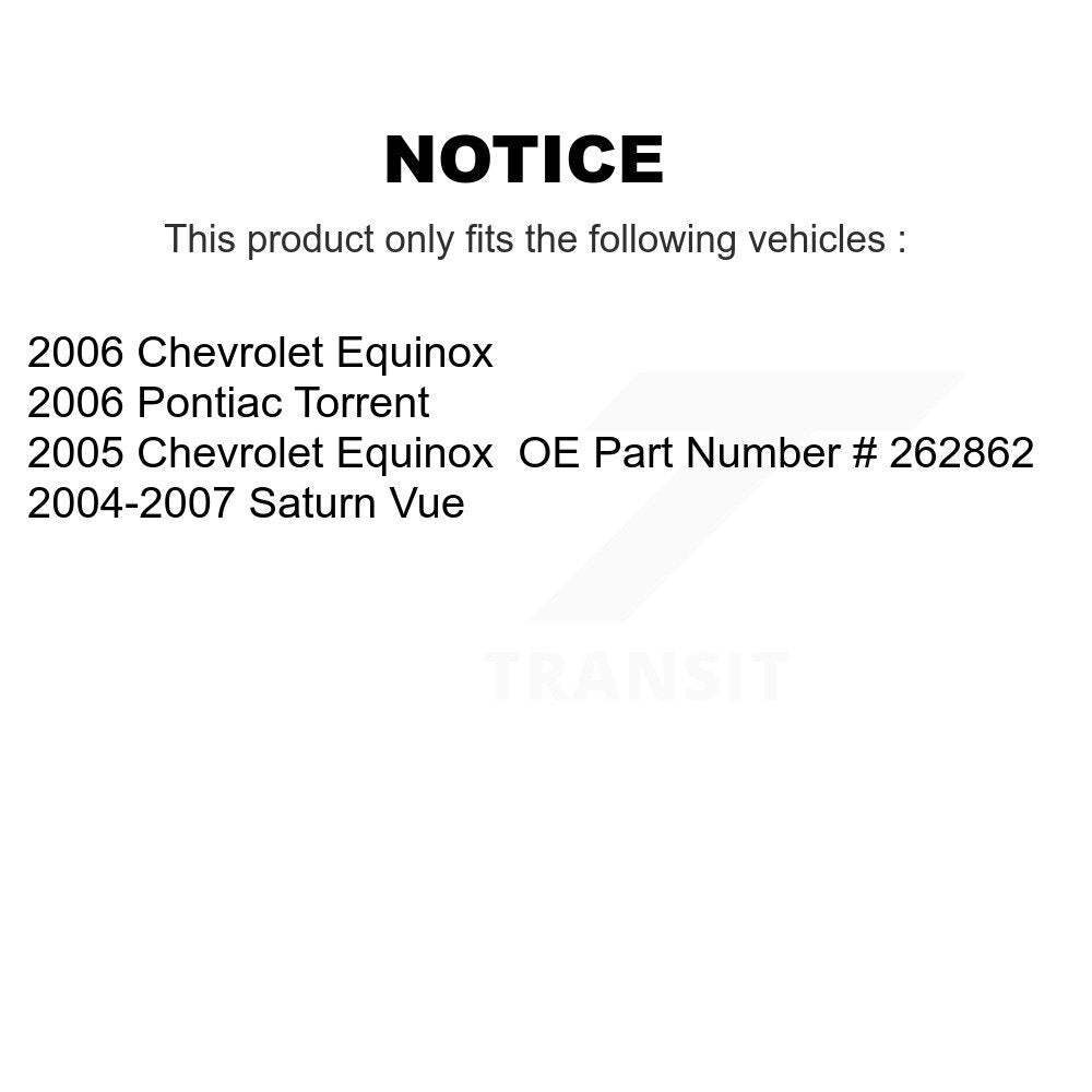 Front Left Disc Brake Caliper For Chevrolet Equinox Saturn Vue Pontiac Torrent