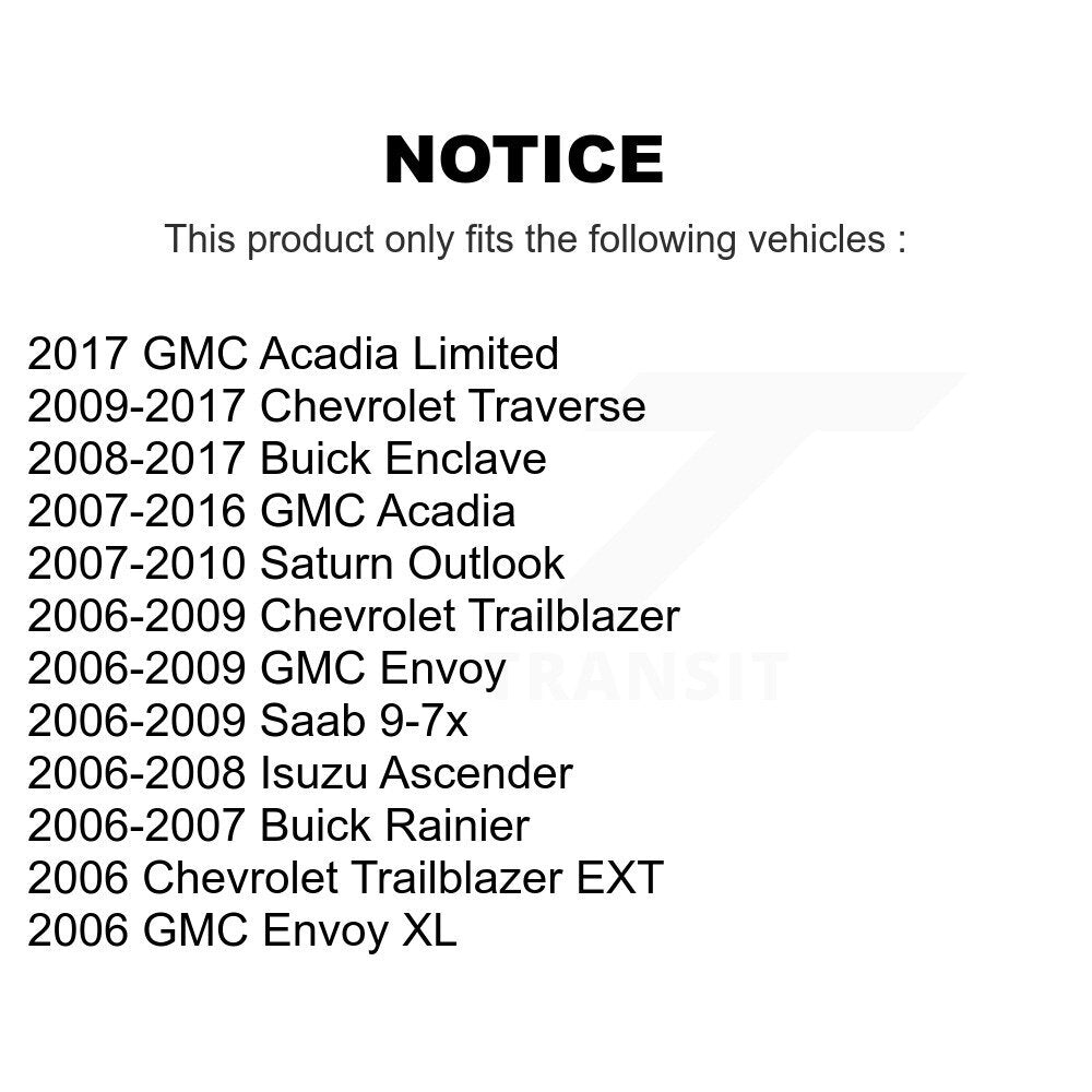 Front Left Brake Caliper For GMC Chevrolet Acadia Buick Enclave Traverse Envoy