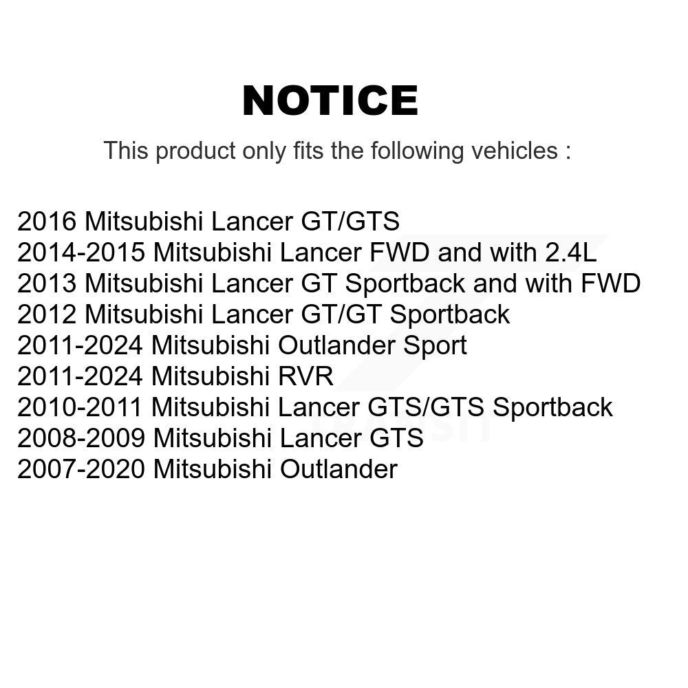 Front Right Disc Brake Caliper SLC-18B5033B For Mitsubishi RVR Outlander Lancer Sport
