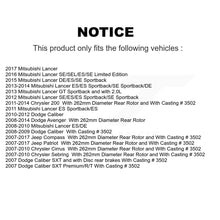 Charger l&#39;image dans la galerie, Rear Left Brake Caliper SLC-18B5039 For Jeep Dodge Patriot Chrysler Compass 200