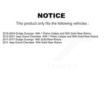 Charger l'image dans la galerie, Rear Left Disc Brake Caliper SLC-18B5300 For Jeep Grand Cherokee Dodge Durango