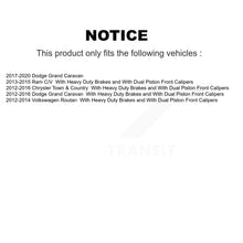 Charger l&#39;image dans la galerie, Rear Left Brake Caliper SLC-18B5399 For Dodge Grand Caravan Chrysler Town &amp; Ram