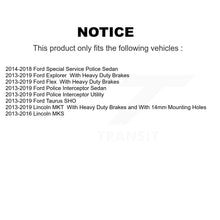 Charger l'image dans la galerie, Front Left Brake Caliper For Ford Explorer Flex Taurus Police Interceptor Sedan