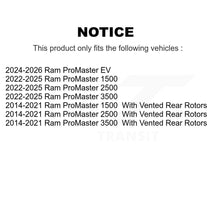 Charger l'image dans la galerie, Front Right Disc Brake Caliper SLC-18B5525 For Ram ProMaster 2500 3500 1500 EV