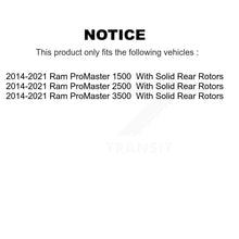 Charger l'image dans la galerie, Front Right Disc Brake Caliper SLC-18B5532 For Ram ProMaster 2500 3500 1500 With Solid Rear Rotors