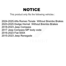 Charger l'image dans la galerie, Rear Left Disc Brake Caliper SLC-18B5536 For Jeep Compass Renegade Dodge Hornet Fiat 500X Alfa Romeo
