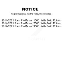 Charger l'image dans la galerie, Rear Left Brake Caliper SLC-18B5602 For 2014-2021 Ram ProMaster 2500 3500 1500 With Solid Rotors