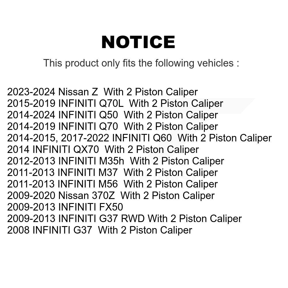 Rear Right Brake Caliper SLC-196182 For INFINITI Q50 G37 Nissan 370Z Q60 Z M37 FX50 QX70 Q70 Q70L