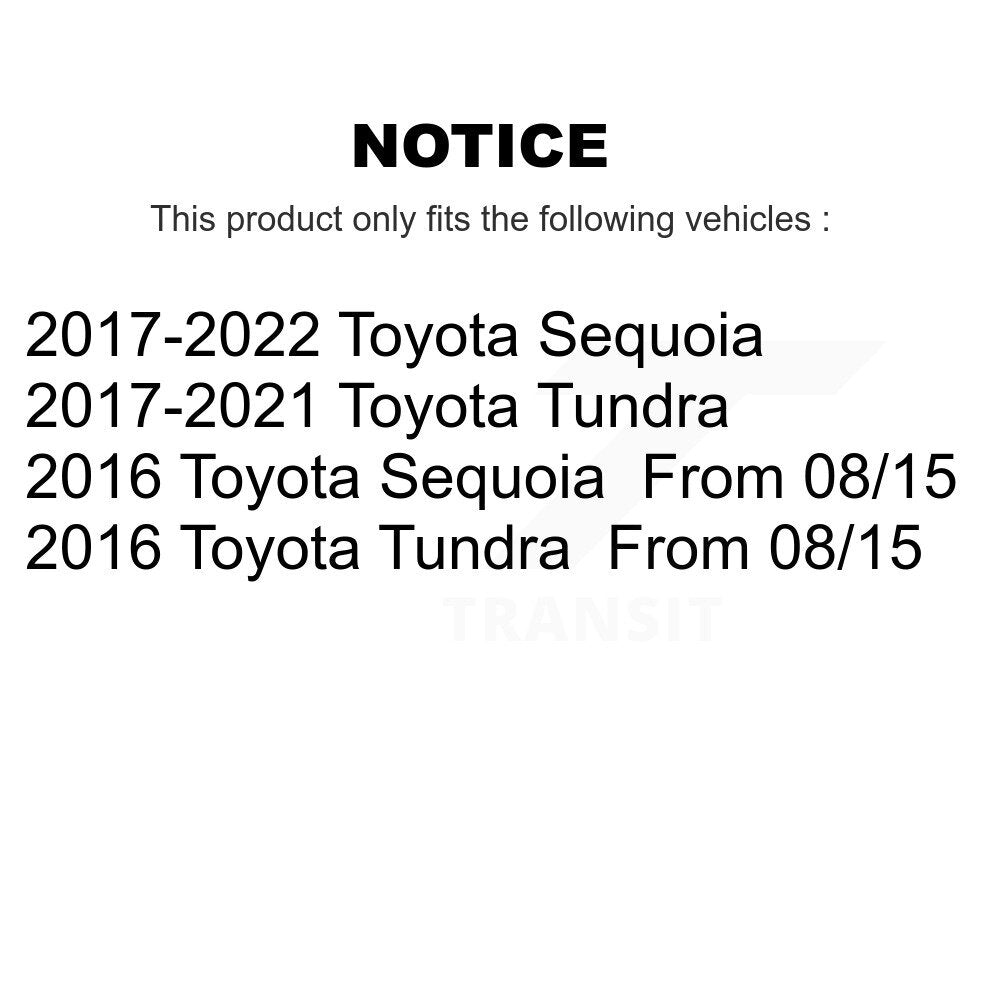 Front Right Disc Brake Caliper SLC-197342 For Toyota Tundra Sequoia