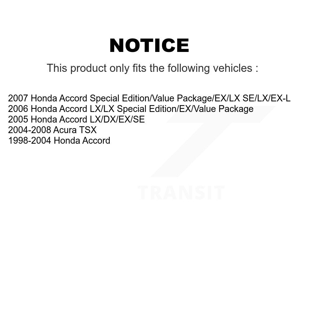 Rear Left Disc Brake Caliper For Honda Accord Acura TSX SLC-19B2069