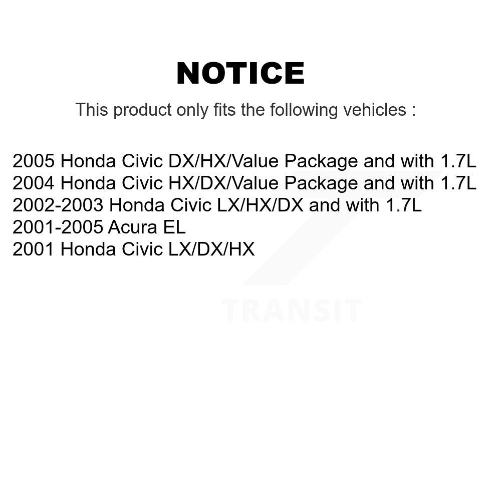 Front Right Disc Brake Caliper SLC-19B2658 For Honda Civic Acura EL