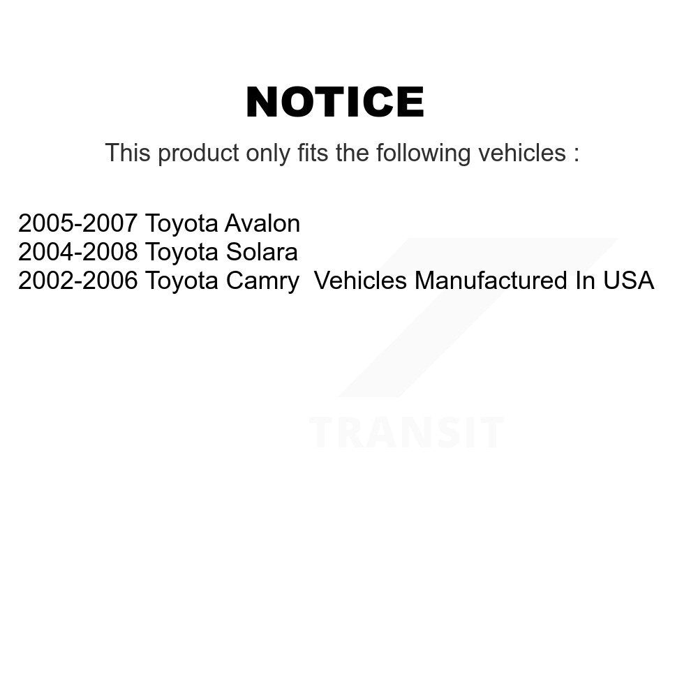 Rear Left Disc Brake Caliper For Toyota Camry Solara Avalon SLC-19B2697