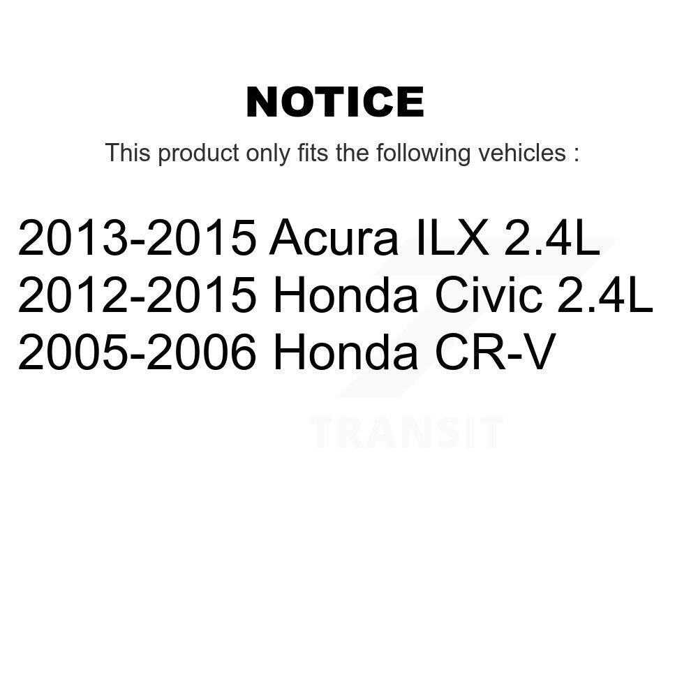 Front Disc Brake Caliper SLC-19B2916 For Honda Civic CR-V Acura ILX