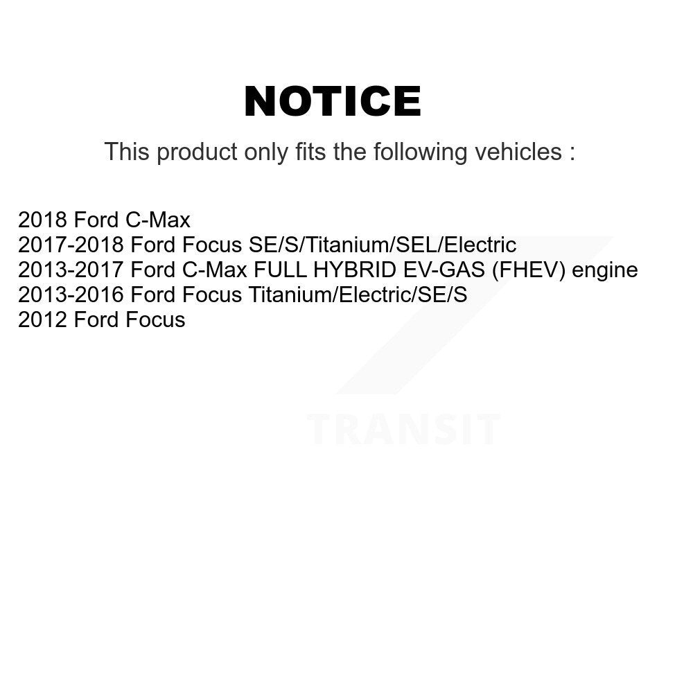 Front Right Disc Brake Caliper SLC-19B2943D For Ford Focus C-Max