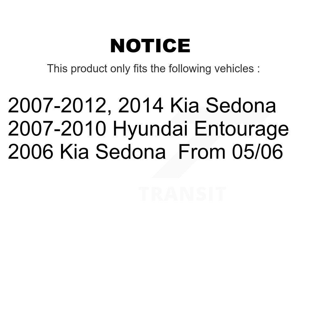 Rear Right Disc Brake Caliper SLC-19B3202A For Kia Sedona Hyundai Entourage