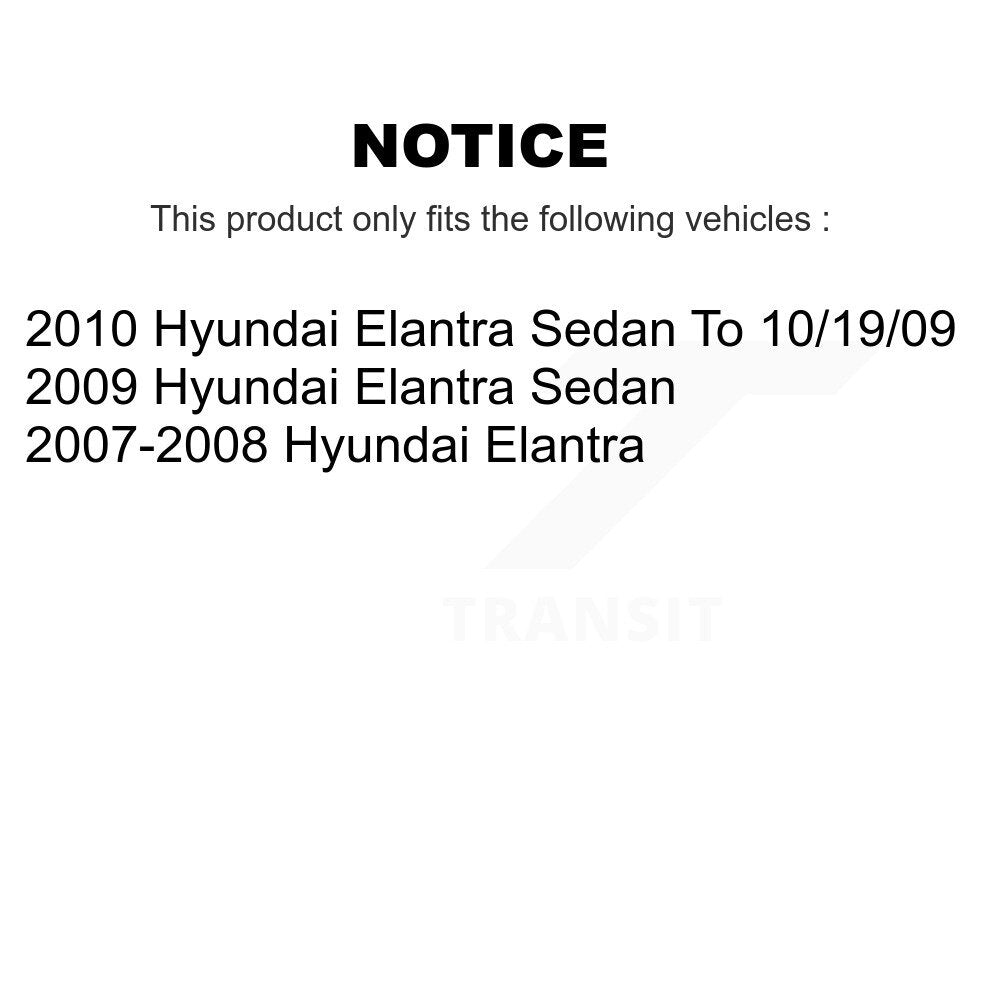 Rear Left Disc Brake Caliper For Hyundai Elantra SLC-19B3457