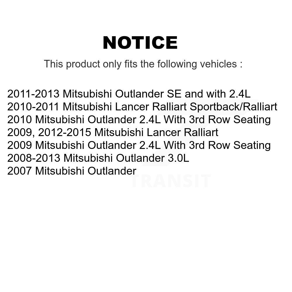 Rear Left Disc Brake Caliper For Mitsubishi Lancer Outlander SLC-19B3584