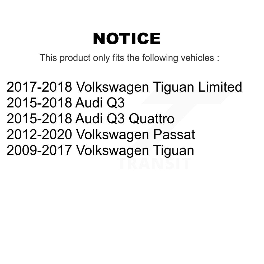 Front Right Disc Brake Caliper SLC-19B6157 For Volkswagen Passat Tiguan Audi Q3