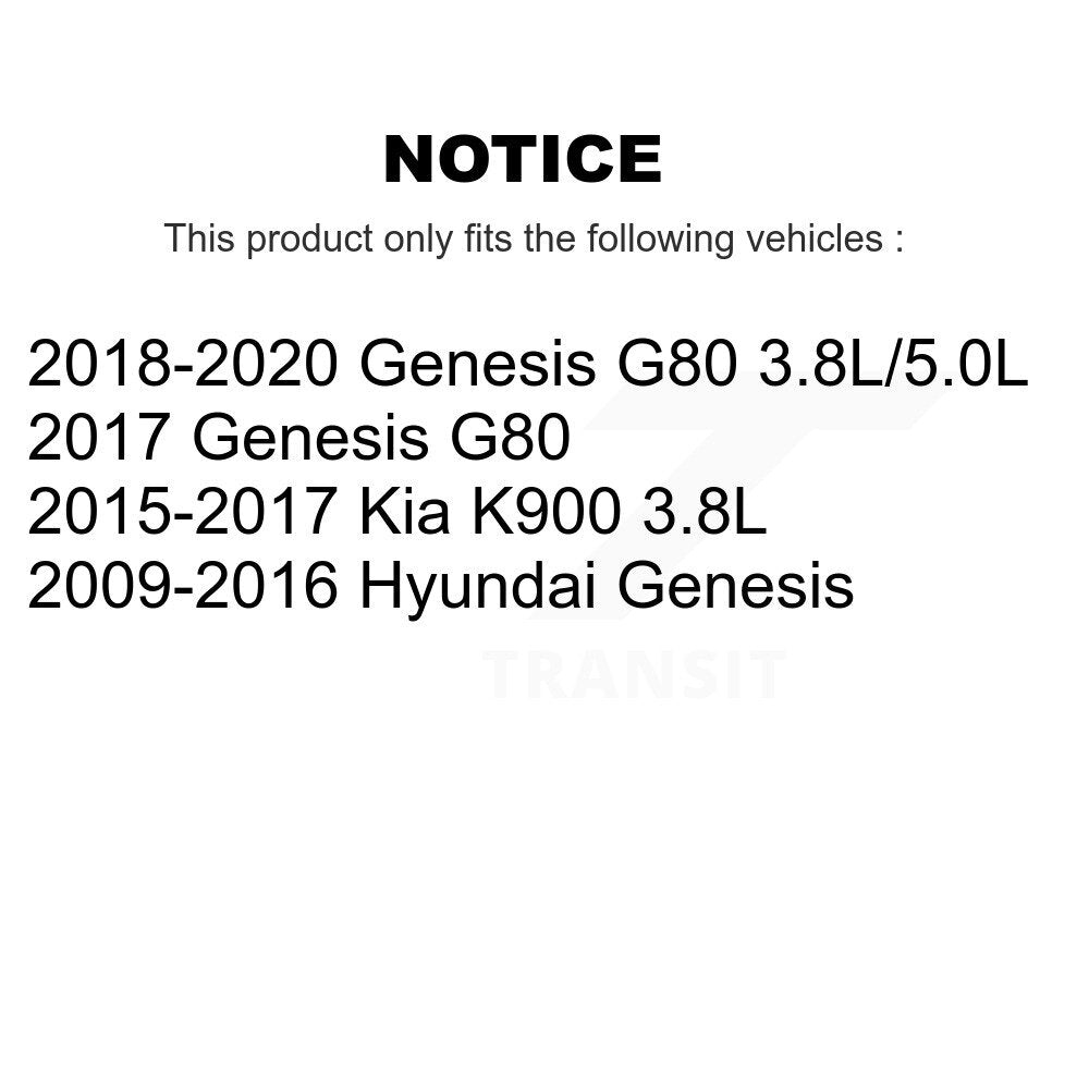 Rear Left Disc Brake Caliper SLC-19B6956 For Hyundai Genesis G80 Kia K900
