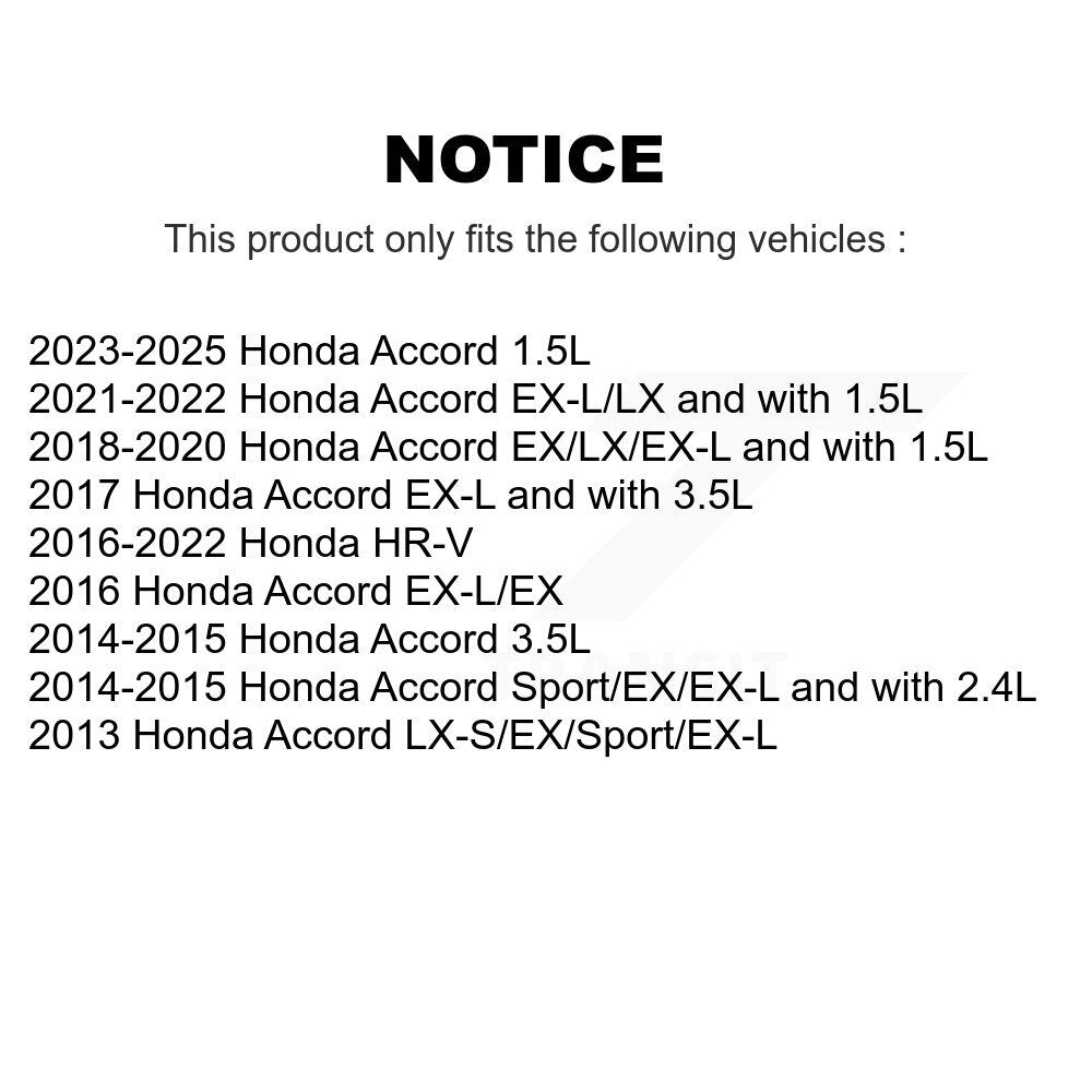 Front Right Disc Brake Caliper SLC-19B7107 For Honda Accord HR-V