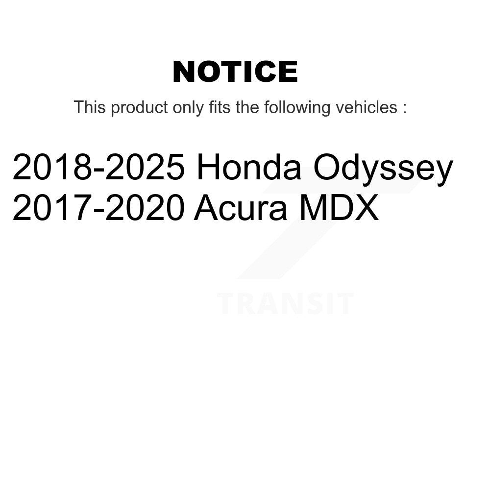 Rear Left Disc Brake Caliper SLC-19B7439 For Honda Odyssey Acura MDX