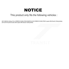 Charger l'image dans la galerie, Rear Right Disc Brake Caliper SLC-19B7456 For Hyundai Sonata Kia Optima With Electric Parking