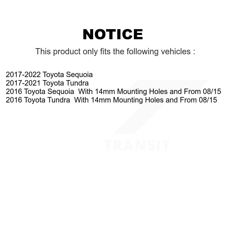 Rear Left Disc Brake Caliper SLC-SCB5527A For Toyota Tundra Sequoia