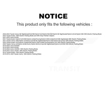 Charger l'image dans la galerie, Rear Left Brake Caliper SLC-SCB5669 For Toyota Camry Lexus UX250h ES350 ES300h Avalon ES250 UX200