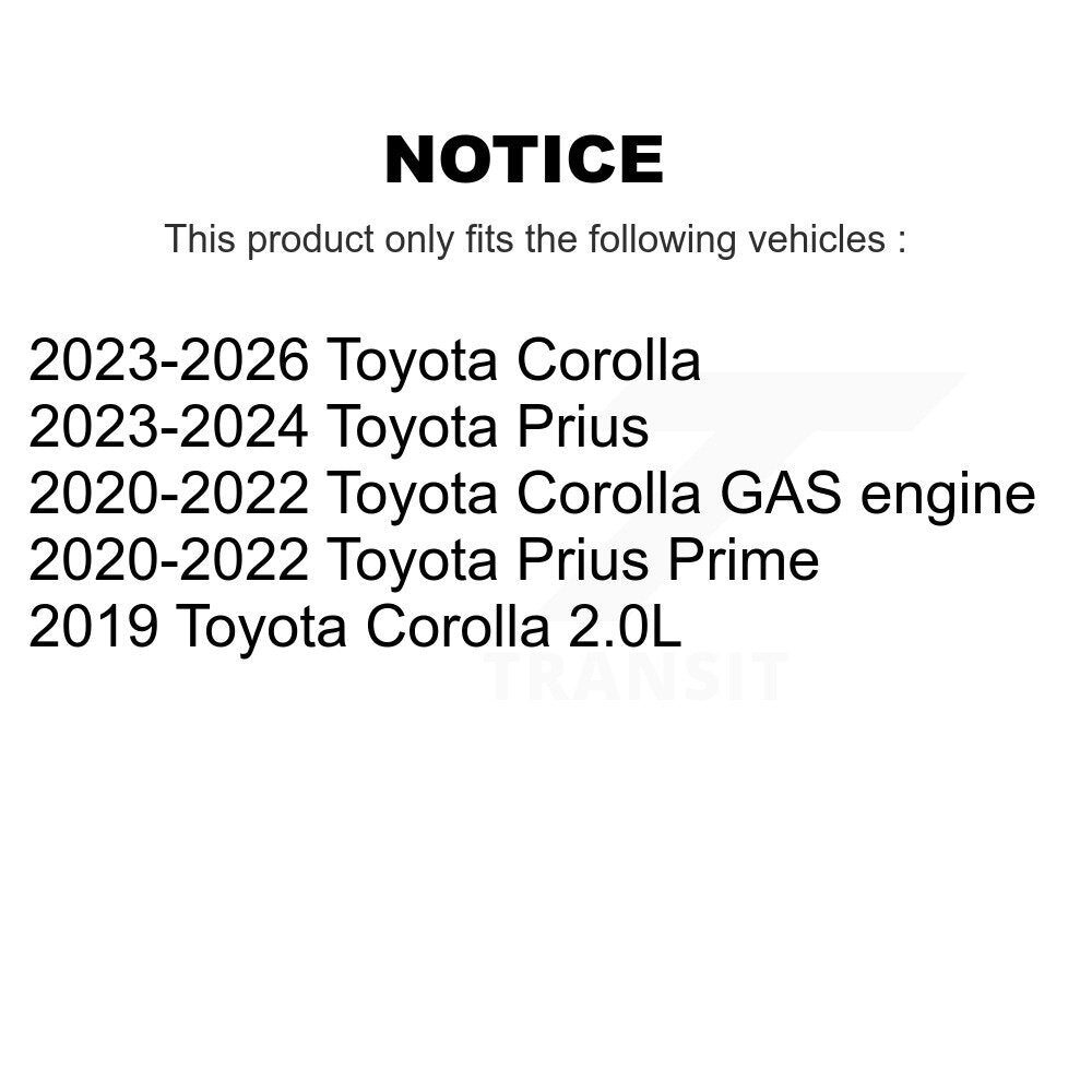Front Left Disc Brake Caliper SLC-SCB5687 For Toyota Corolla Prius Prime