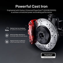 Charger l'image dans la galerie, Front Rear Drilled Slot Disc Brake Rotors Ceramic Pad Kit For Ford F-350 Super Duty F-250 KDT-101191