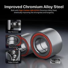 Load image into Gallery viewer, Rear Inner Wheel Bearing Race Pair For Volkswagen Ford Jetta Audi A3 Tempo Golf