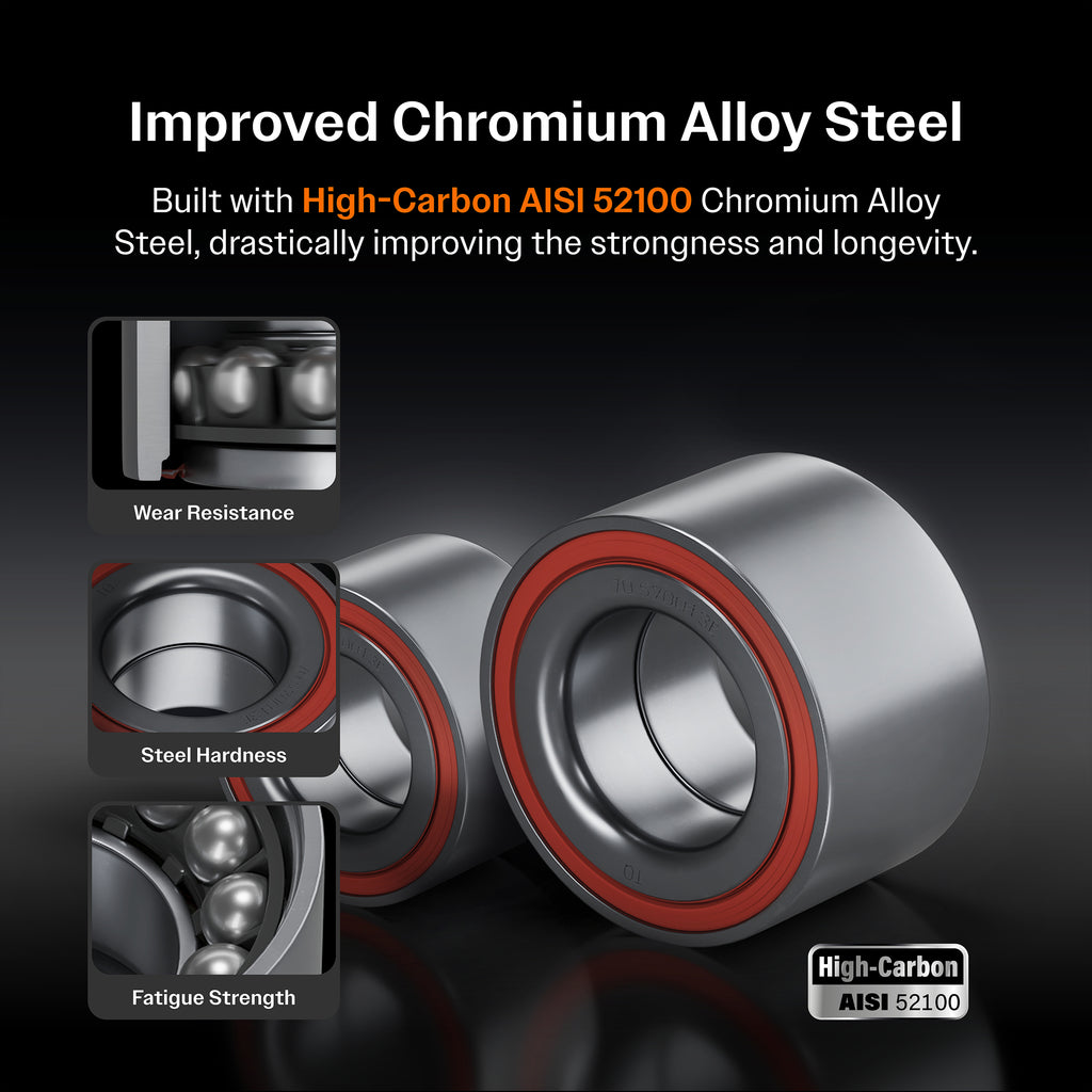 Front Rear Wheel Bearing Hub Assembly Kit For 1995 K2500 Chevrolet GMC Suburban