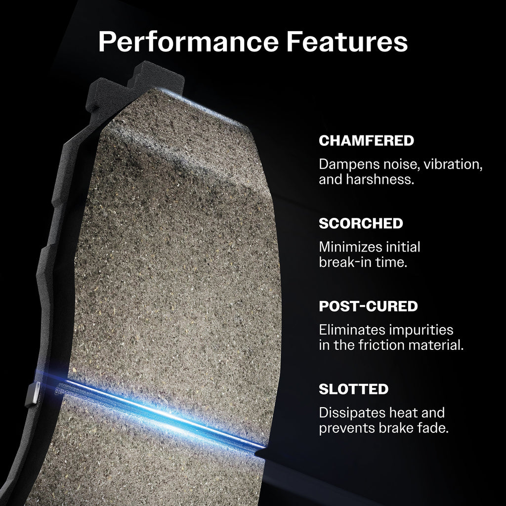 Front Rear Disc Brake Rotors And Ceramic Pads Kit For Hyundai Kona Kia Seltos